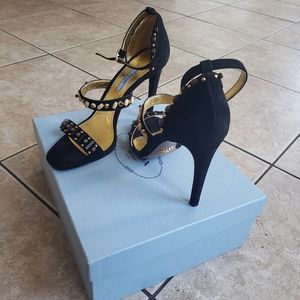 Prada, Milano sandals.
